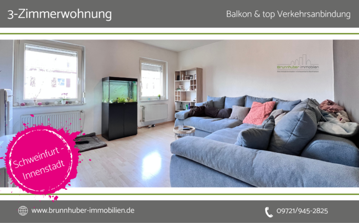 393 helle 3-Zimmerwohnung
