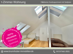 221 möbliertes Apartment in Veitshöchheim